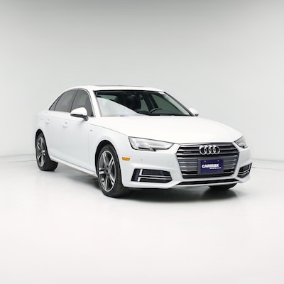 White 2018 Audi A4 Premium Plus