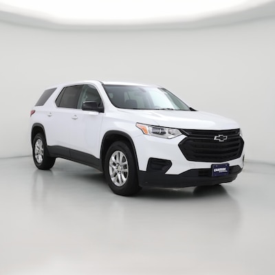 White 2021 Chevrolet Traverse LS