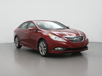 Red 2014 Hyundai Sonata Limited
