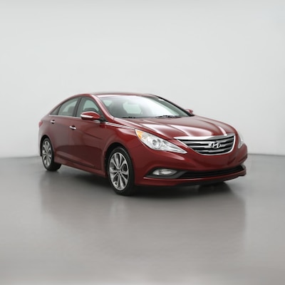 Red 2014 Hyundai Sonata Limited