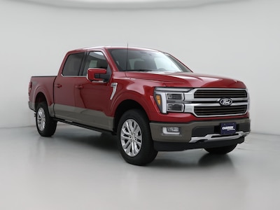 Red 2025 Ford F150 King Ranch