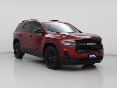 Red 2021 GMC Acadia SLT