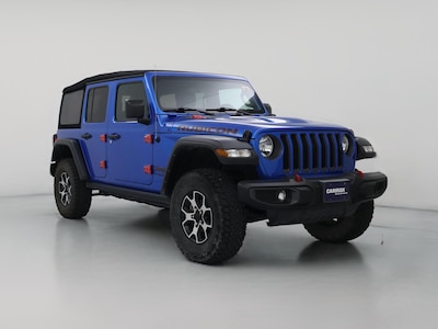 Blue 2022 Jeep Wrangler Unlimited Rubicon
