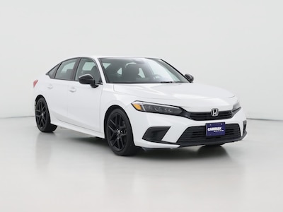 White 2022 Honda Civic Sport
