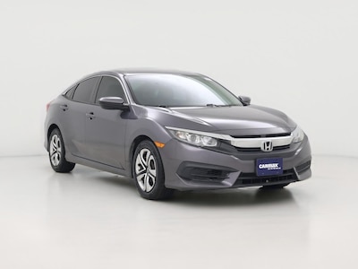 Gray 2018 Honda Civic LX