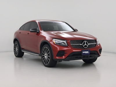 Red 2018 Mercedes-Benz GLC300 Coupe