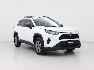 White 2022 Toyota RAV4 Hybrid LE