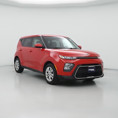 Red 2020 Kia Soul LX