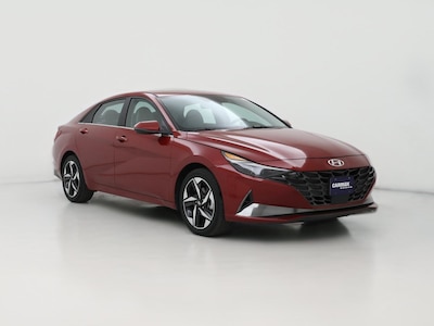 Red 2023 Hyundai Elantra Hybrid Limited