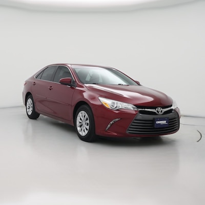 Red 2015 Toyota Camry LE