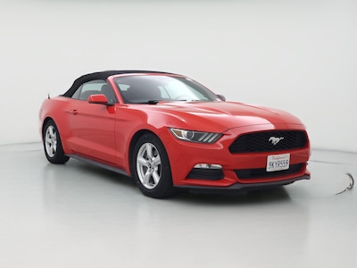 Red 2017 Ford Mustang