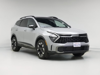 Gray 2023 Kia Sportage X-Line