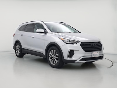 Silver 2018 Hyundai Santa Fe SE