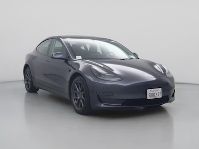 Gray 2023 Tesla Model 3