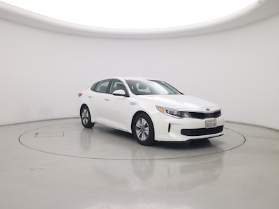 White 2017 Kia Optima Hybrid Premium