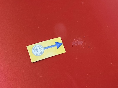 Trunk or Hatch Rear Cosmetic Imperfection