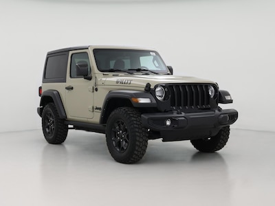 Tan 2022 Jeep Wrangler Willy's
