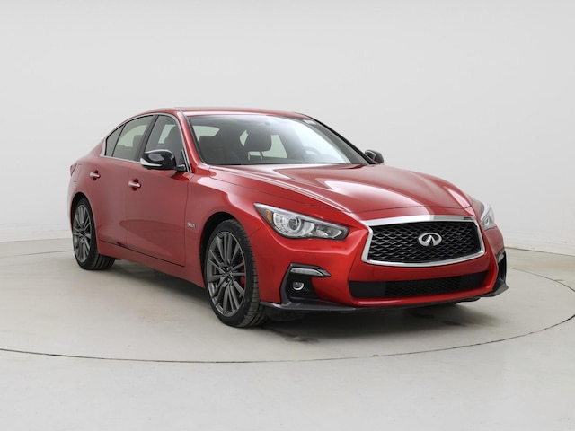 Red 2020 INFINITI Q50 Red Sport 400 AWD Sedan All-Wheel Drive Automatic