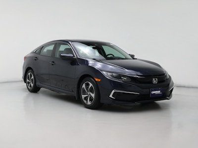 Black 2020 Honda Civic LX