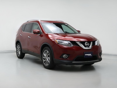 Red 2015 Nissan Rogue SL