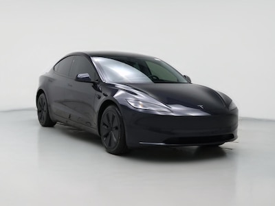 Gray 2025 Tesla Model 3 Long Range
