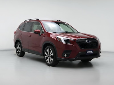 Red 2022 Subaru Forester Limited