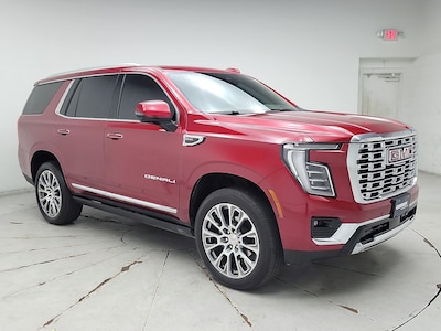 Red 2025 GMC Yukon Denali