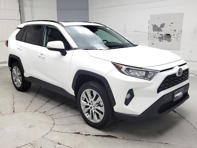 White 2020 Toyota RAV4 XLE Premium