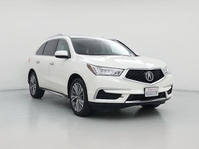 White 2017 Acura MDX