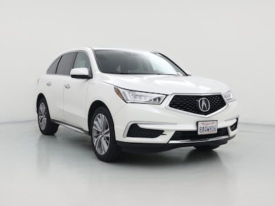 White 2018 Acura MDX