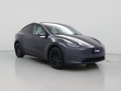 Gray 2021 Tesla Model Y Long Range