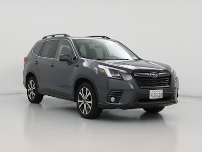 Gray 2022 Subaru Forester Limited