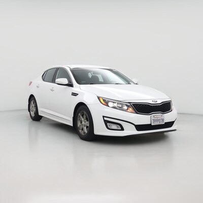 White 2015 Kia Optima LX