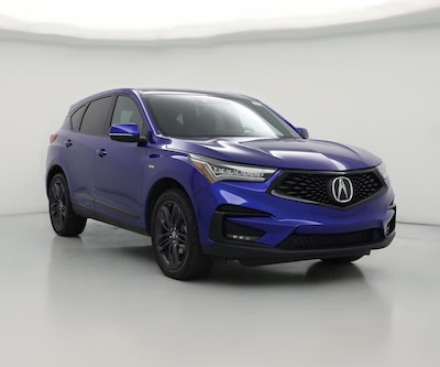 Blue 2021 Acura RDX SH-AWD A-Spec