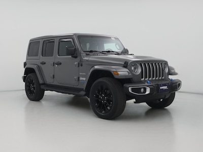 Gray 2022 Jeep Wrangler 4XE PHEV Unlimited Sahara