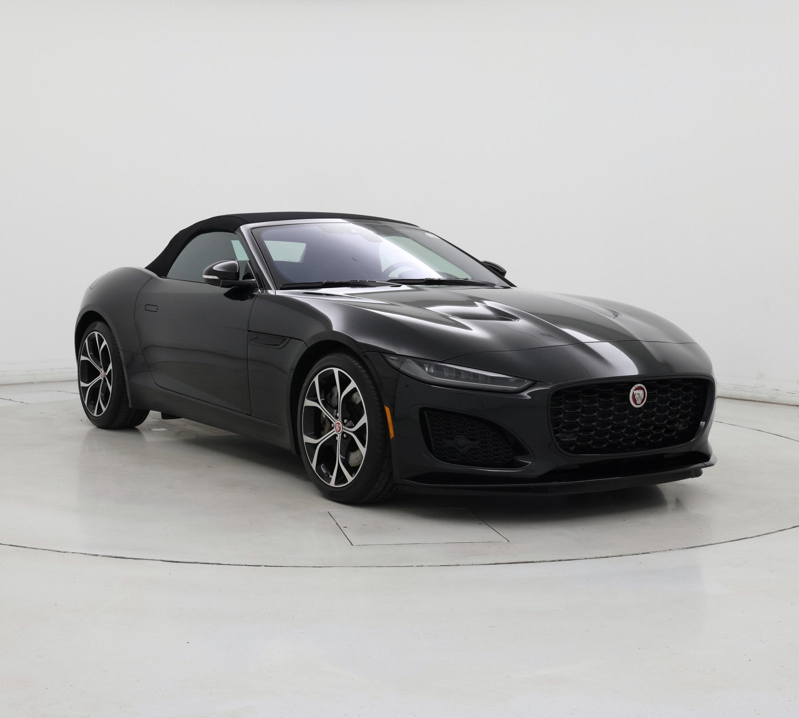 Black 2021 Jaguar F-TYPE Convertible Rear-Wheel Drive Automatic