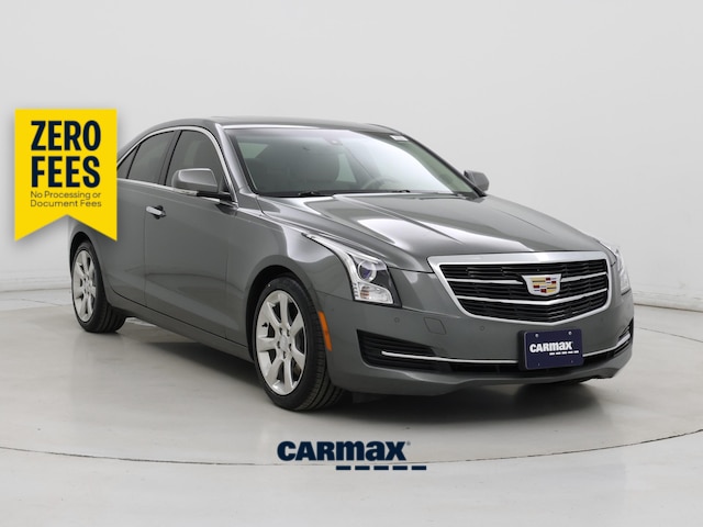 Gray 2016 Cadillac ATS 2.0T Luxury RWD Sedan Rear-Wheel Drive Automatic