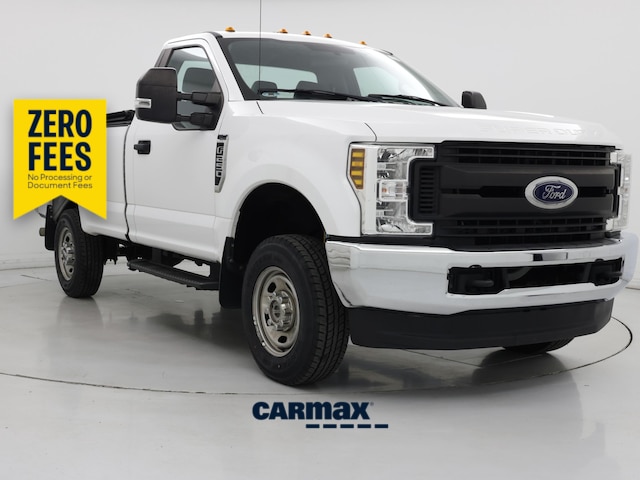 White 2019 Ford F-250 Super Duty Pickup Truck Four-Wheel Drive Automatic