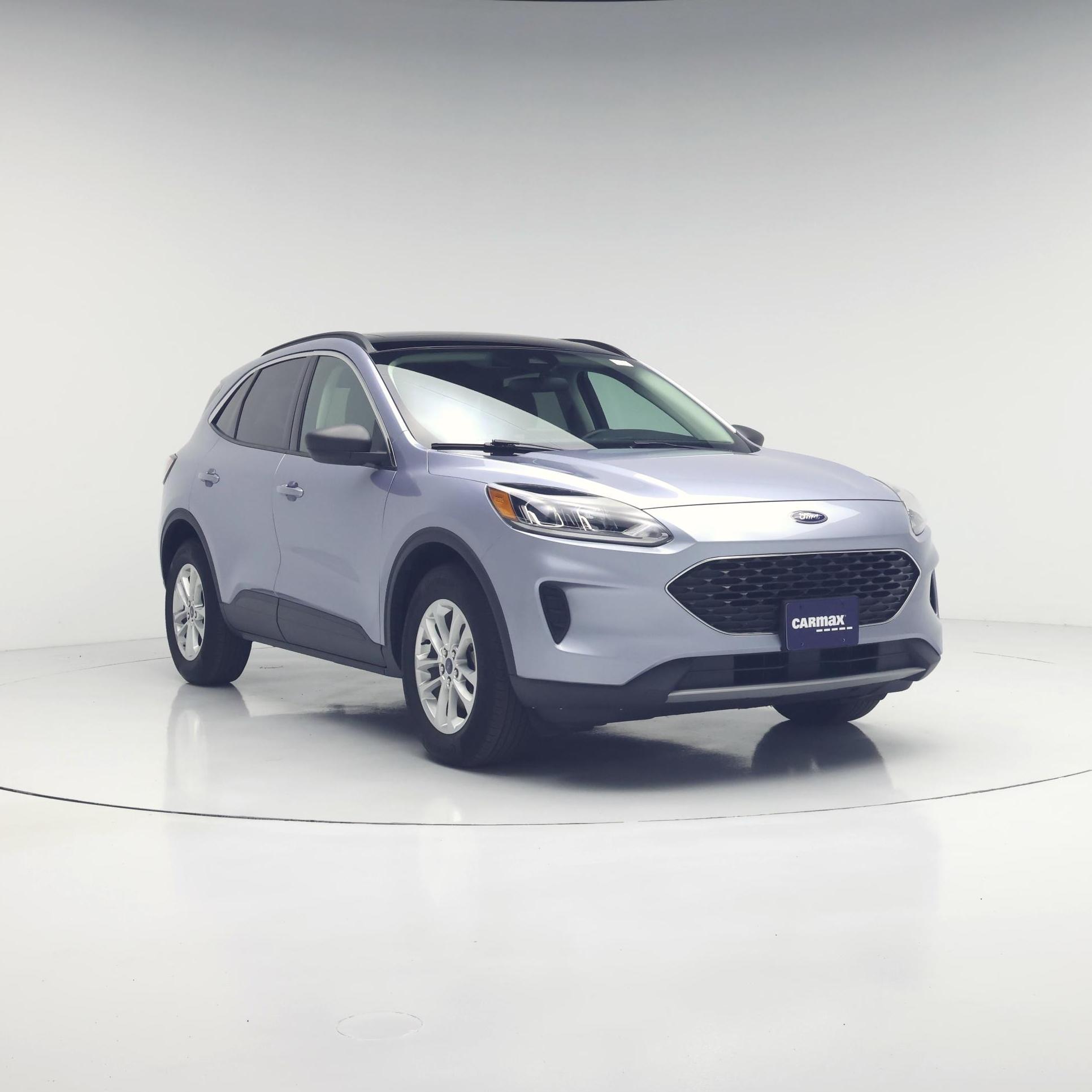 Blue 2022 Ford Escape Hybrid SUV / Crossover All-Wheel Drive Automatic