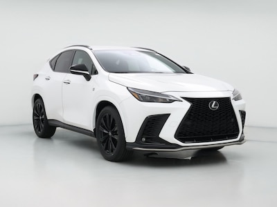 White 2022 Lexus NX 350 F-SPORT Handling