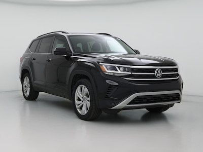 Black 2021 Volkswagen Atlas SE w/Tech