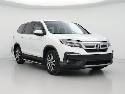 White 2021 Honda Pilot EX