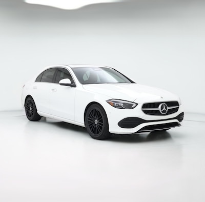White 2022 Mercedes-Benz C300