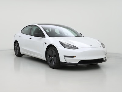 White 2021 Tesla Model 3 Standard Range Plus