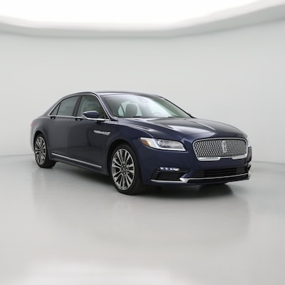 Blue 2017 Lincoln Continental Select