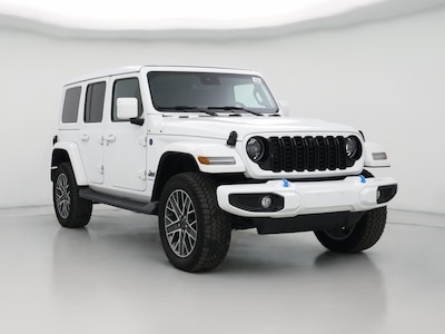 White 2024 Jeep Wrangler 4XE PHEV High Altitude