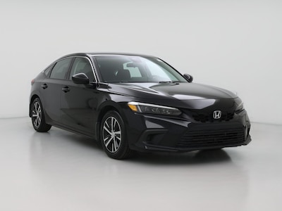 Black 2023 Honda Civic LX
