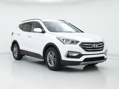 White 2017 Hyundai Santa Fe Sport