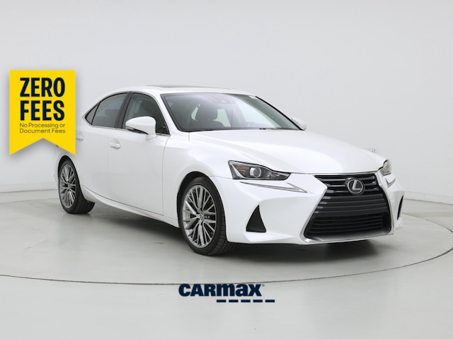 White 2017 Lexus IS 200t RWD Sedan Rear-Wheel Drive Automatic