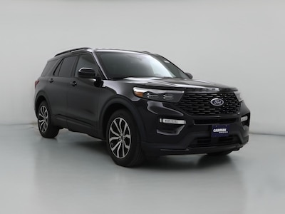 Black 2022 Ford Explorer ST-Line